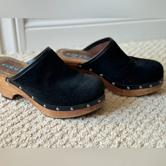 Vintage 90’s Candies Suede clogs - Picture 3 of 9